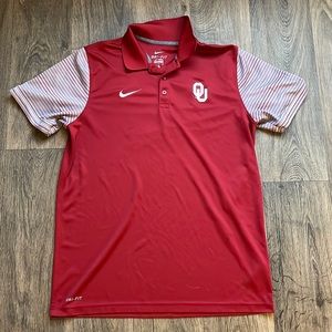 Oklahoma university Sooners Nike Sri-fit shirt